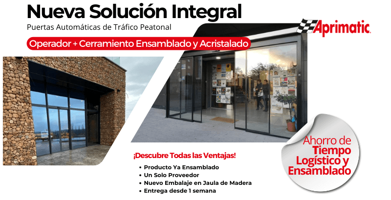 solucion integral puertas automaticas peatonales